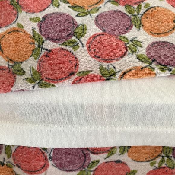 Forever 21 Fruit Printed Hi Lo Skirt - Picture 8 of 10